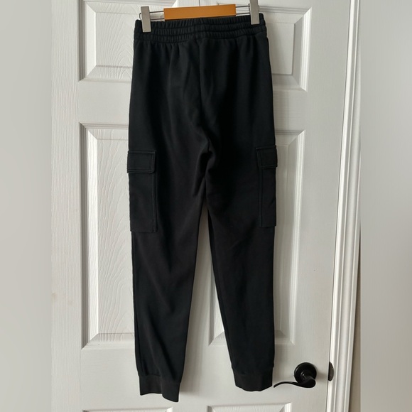 Mens Black Adidas Slim Fit Sweat Pants Sz Small - Picture 3 of 4